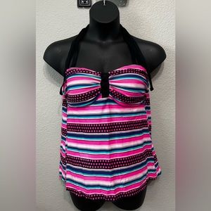 Swim top, tie behind the neck- size 16